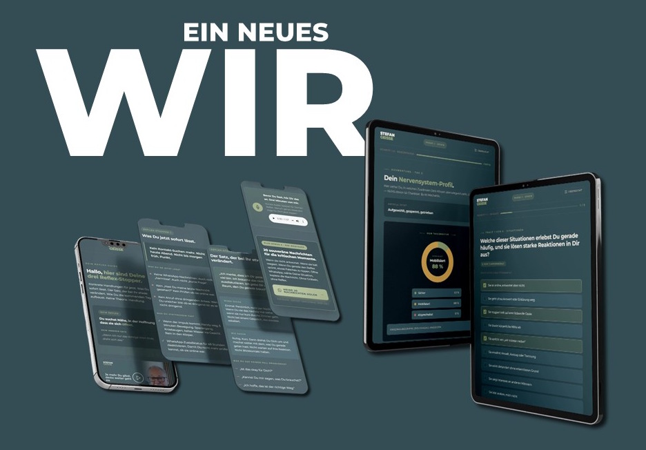 Ein neues Wir · App-Screens des 30-Tage-Wegs